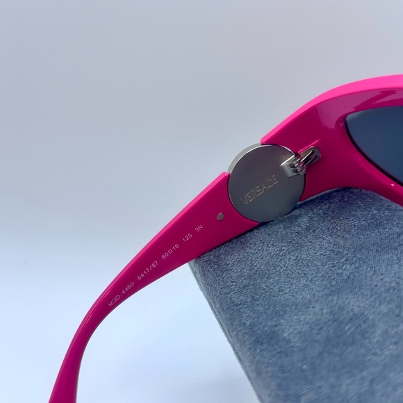 AUTHENTIC Versace Cat Eye Bold Pink 60mm Sunglasses! NEW!!! ☀️🕶️💖 - Picture 6 of 11